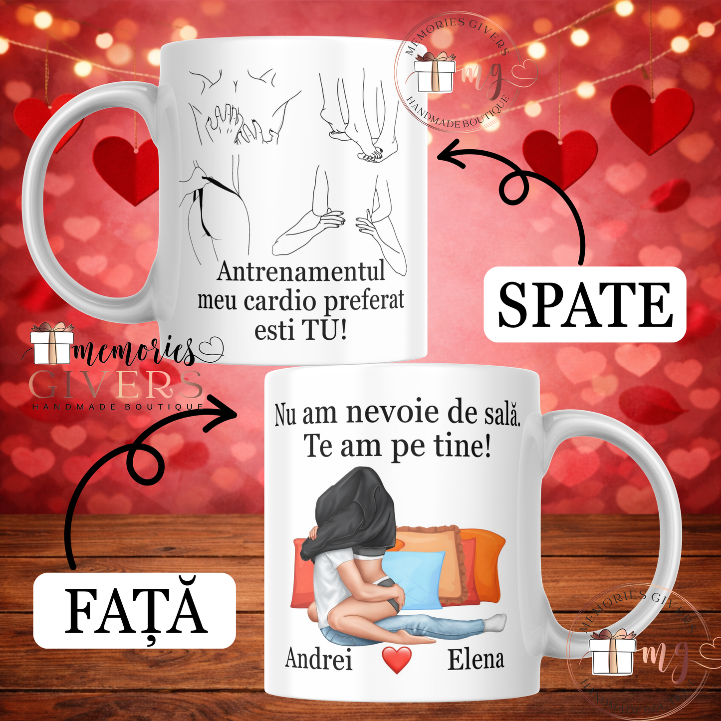 Cană pentru Valentine's Day 🔞