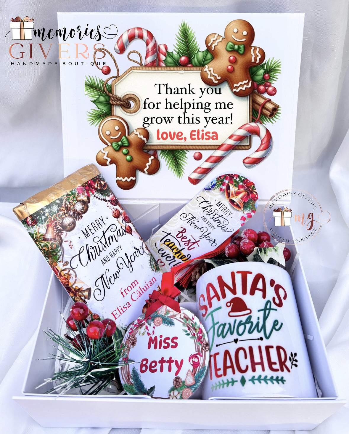 Cutie, cană, glob, ciocolată și semn de carte pt profesori