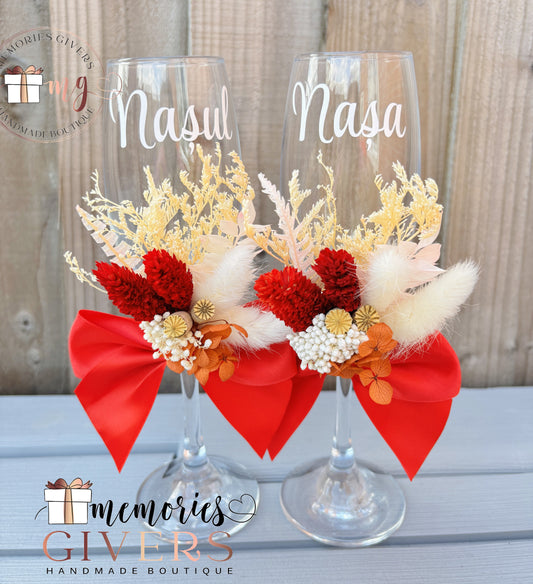 Pahare personalizate Nuntă