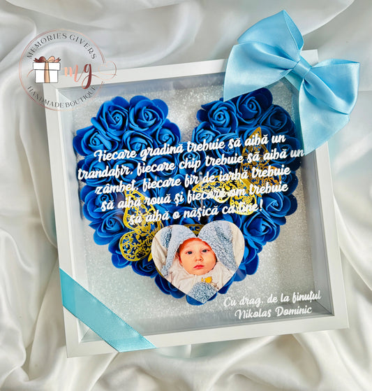 Tablou cu trandafiri cu sau fără sticlă