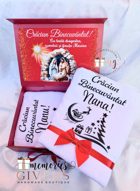 Prosoape de baie personalizate cu vinyl 70x130 cm