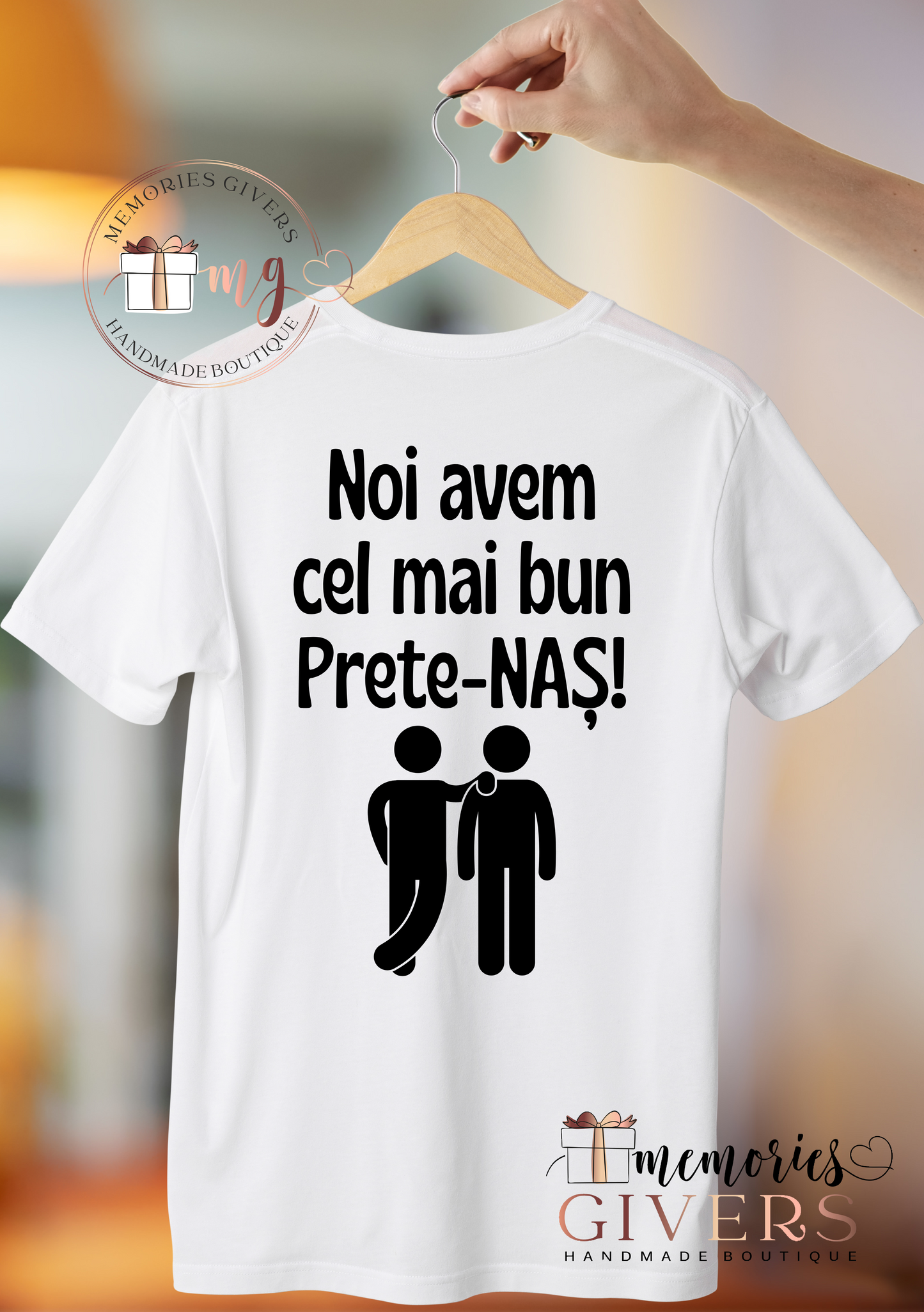 Tricou alb pentru NAȘ