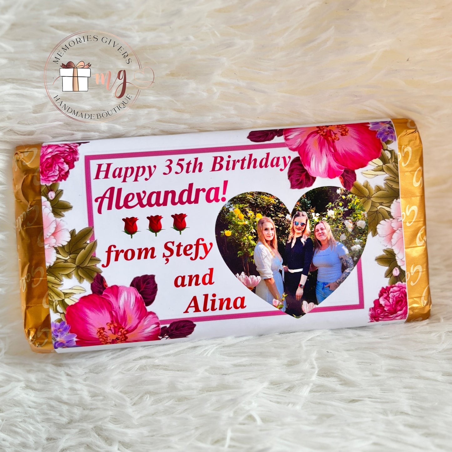 Ciocolată Galaxy personalizată