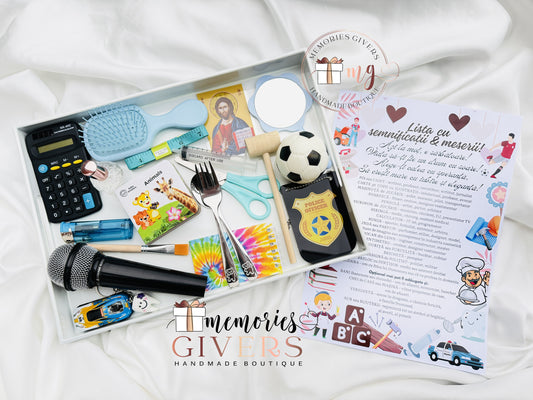 20 de obiecte ce se pun în tăvița pentru BĂIAT + semnificația lor