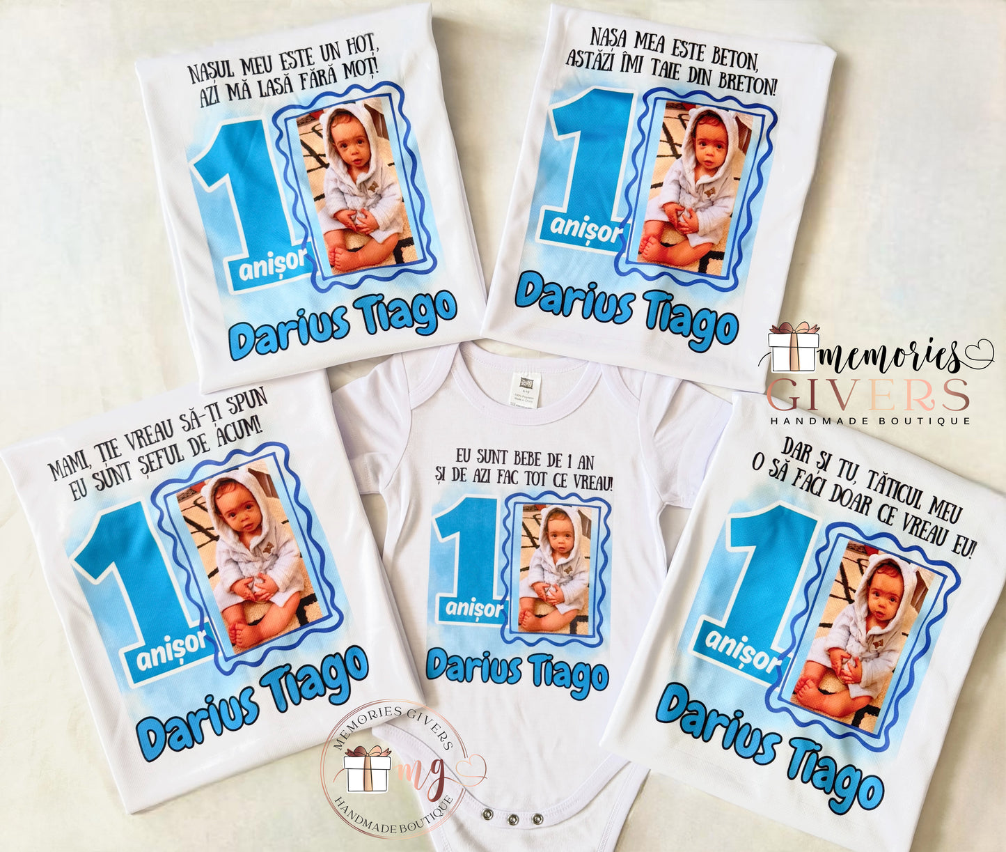 Tricouri personalizate pentru întreaga familie