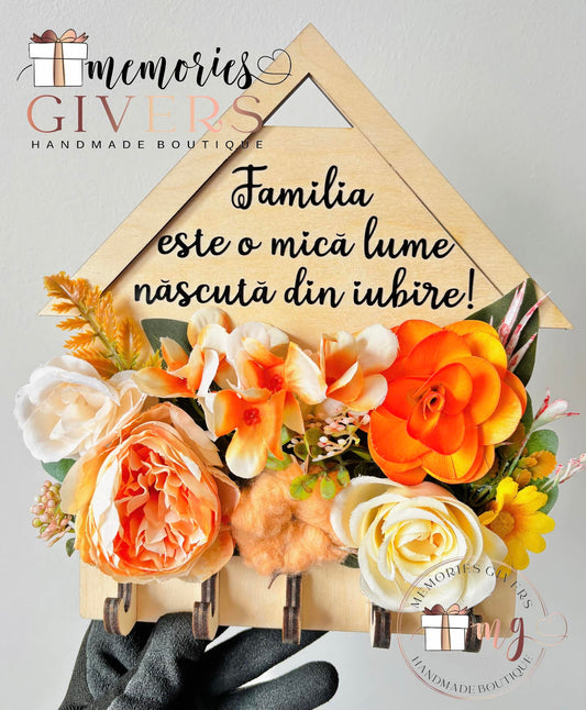 Cuier pentru chei și/sau cutie poștală