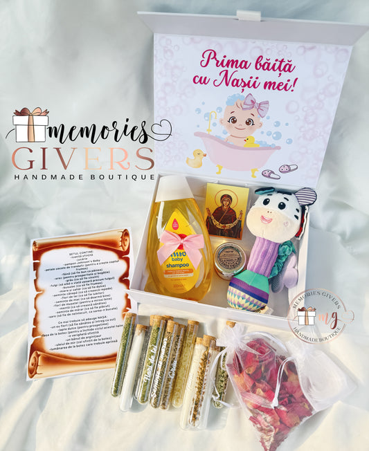 Set prima băiță după Botez fără hăinuțe