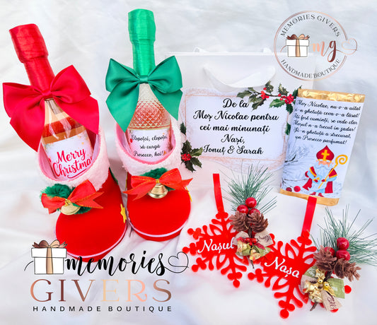 Ghetuțe cu Prosecco, ciocolată & globuri