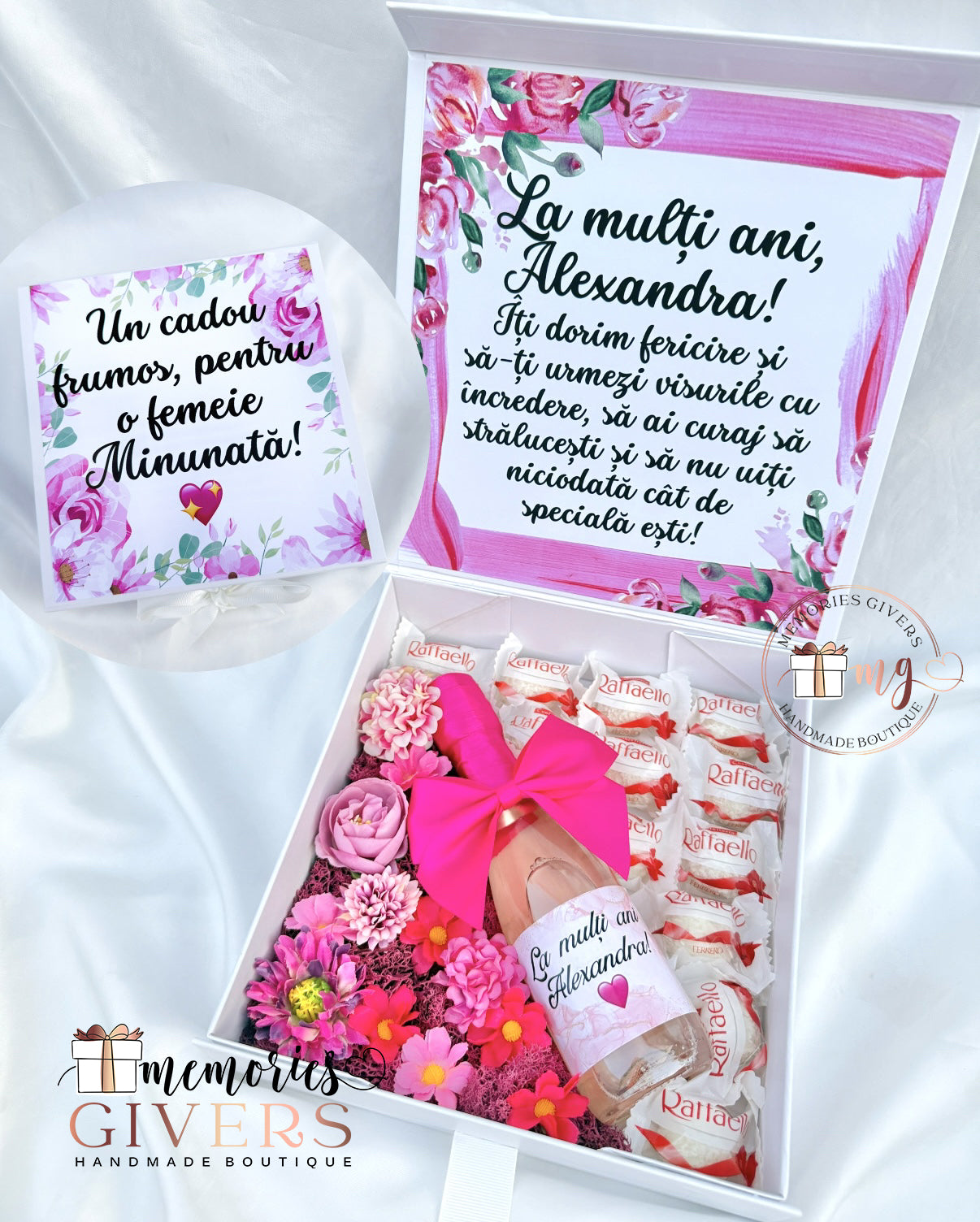 Cutie cu Prosecco și ciocolată