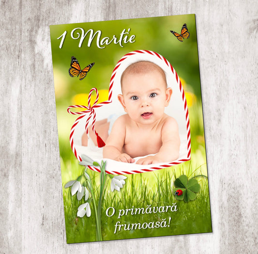 Mărțișor tip magnet 15x10cm