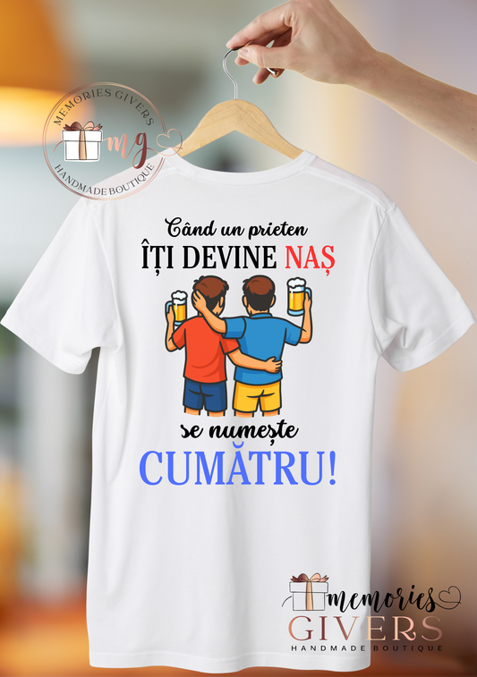 Tricou alb pentru NAȘ