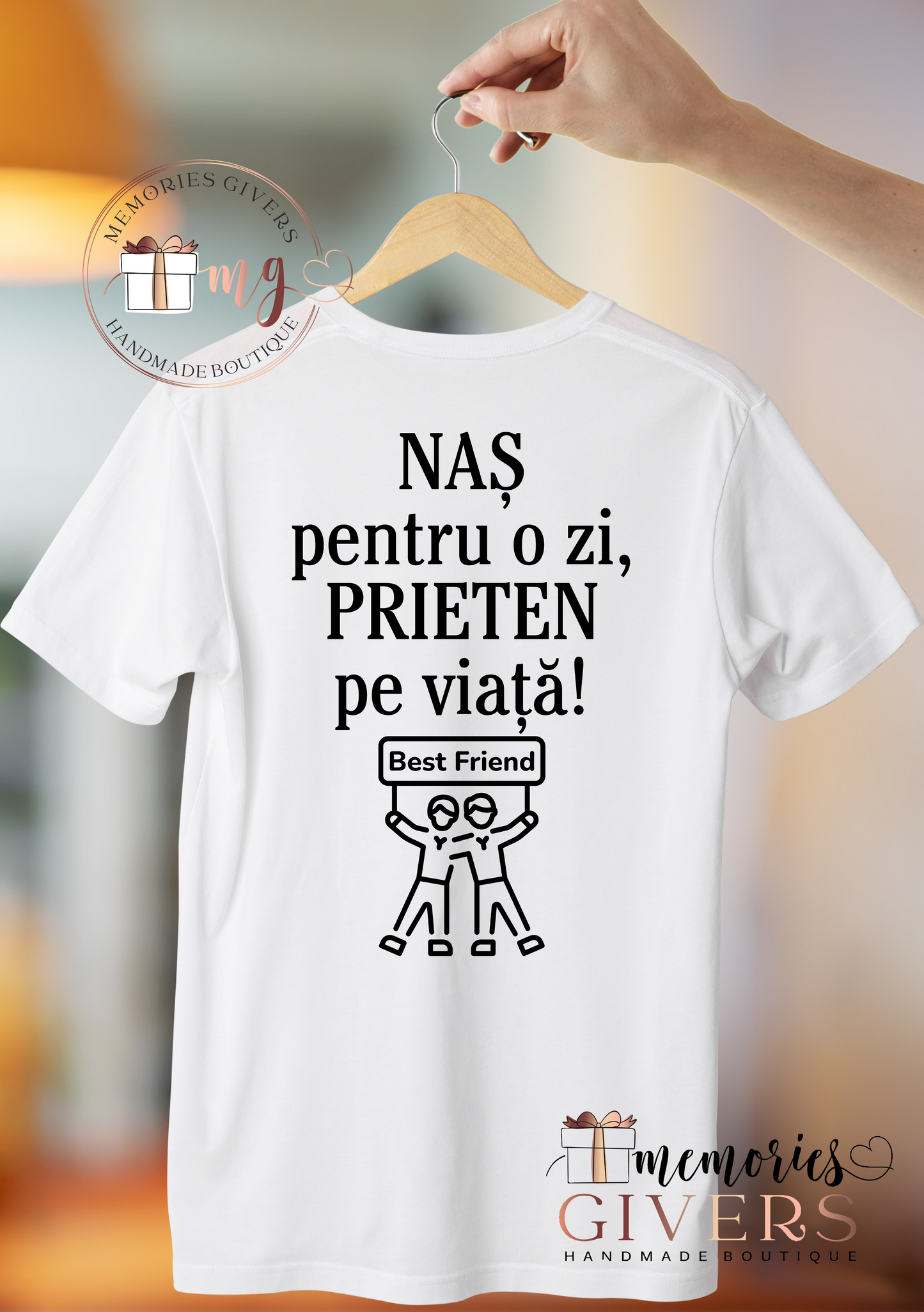 Tricou alb pentru NAȘ