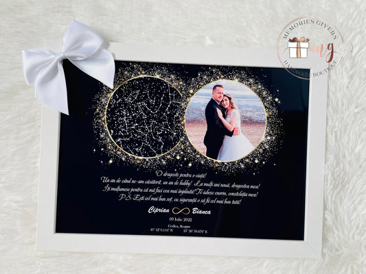 Tabloul A4 cu sau fără sticlă și pungă de cadou