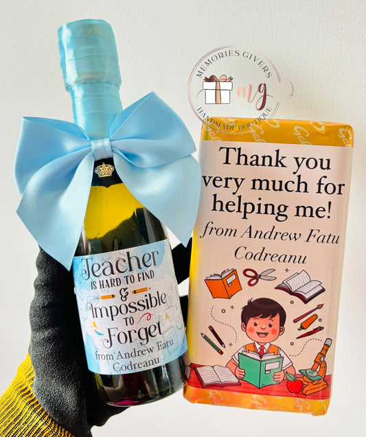 Set cu Prosecco și ciocolată