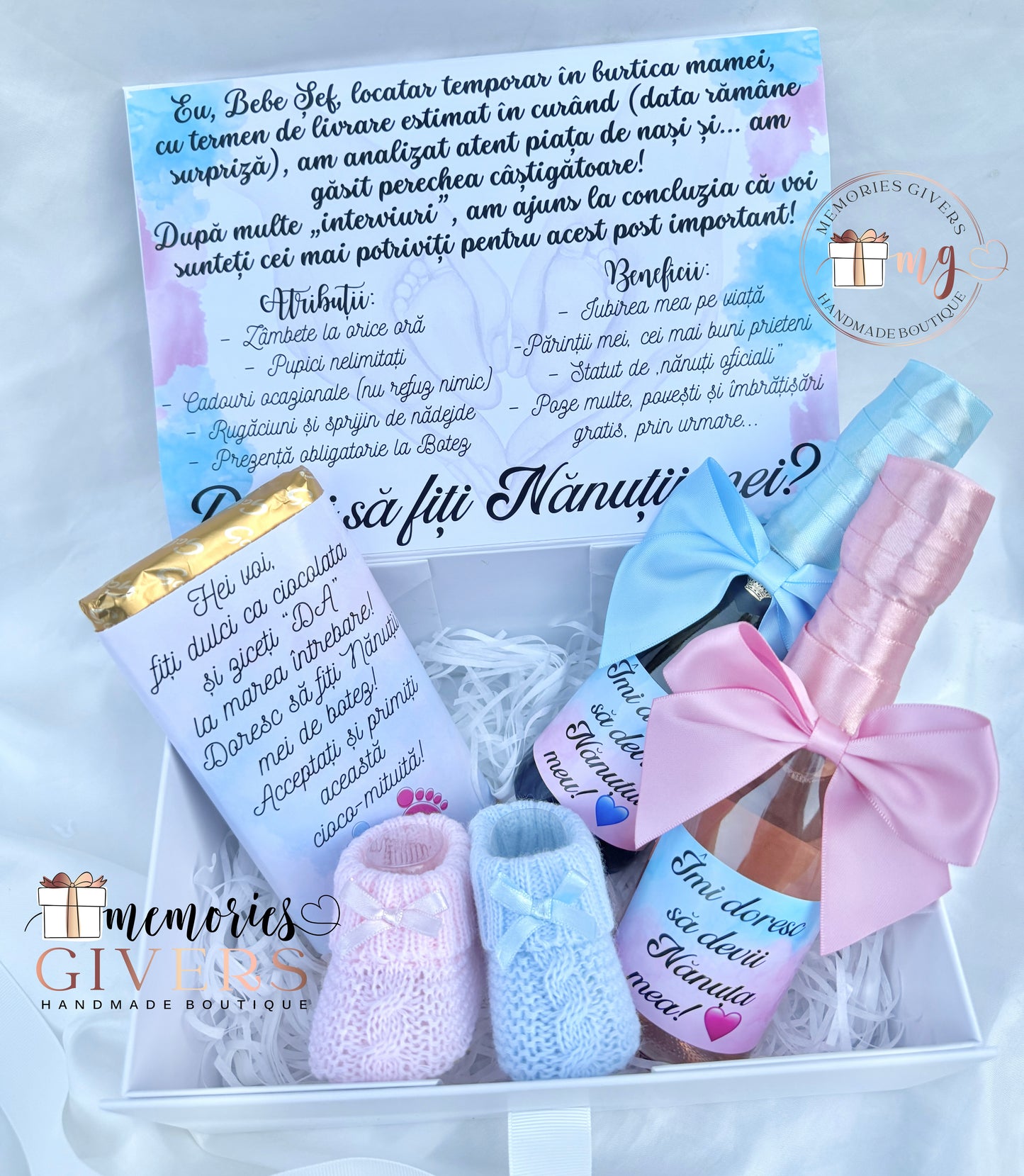 Cutie cu Prosecco & totoși cu sau fără ciocolată