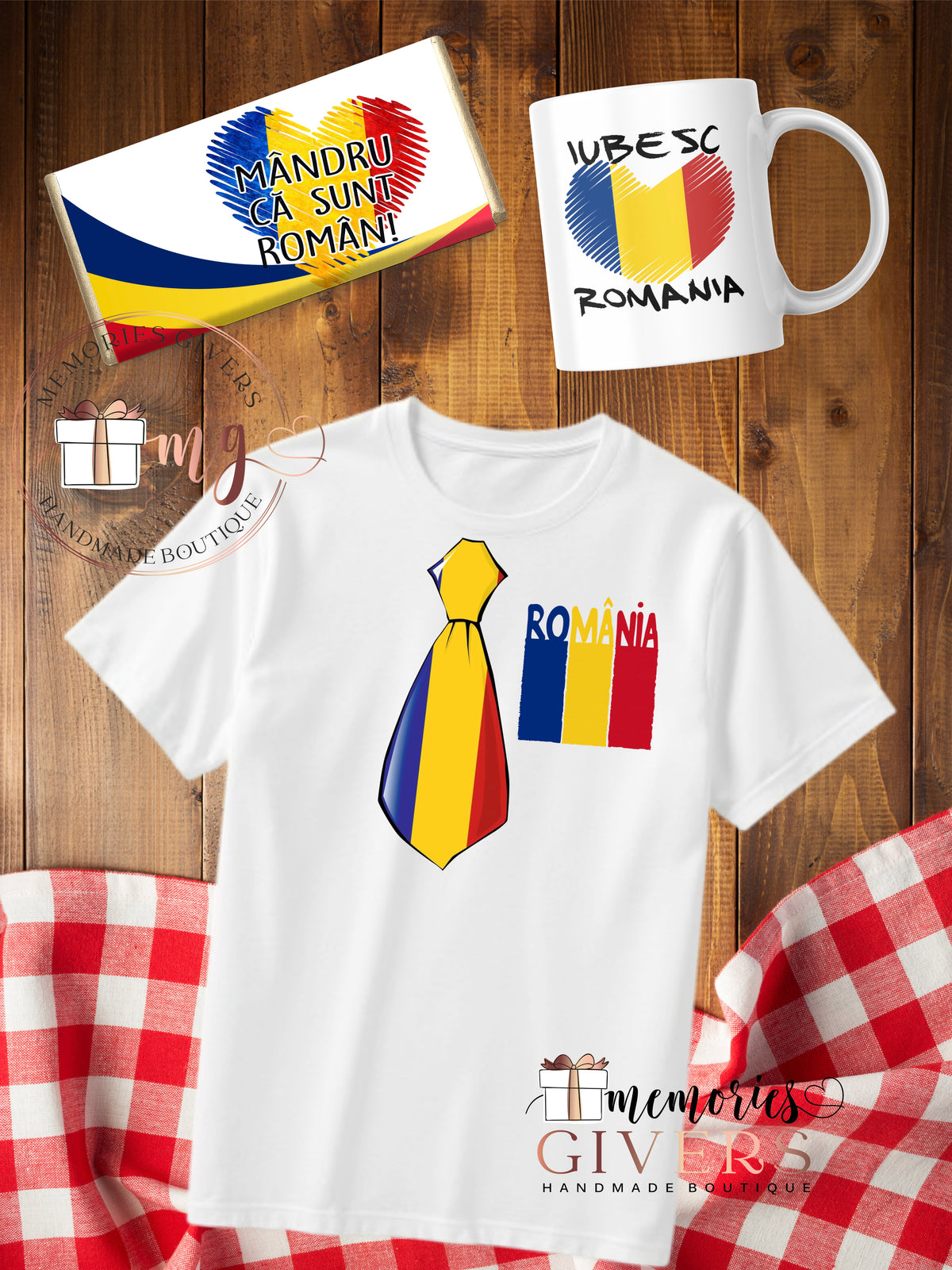 Tricouri, cană și ciocolată pentru 1 Decembrie