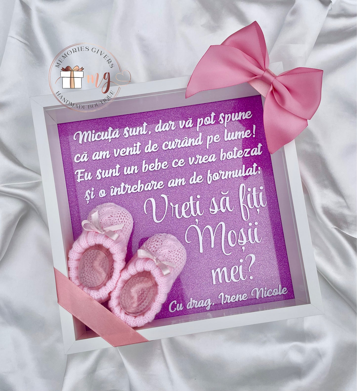 Doar tablou cu totoși sau cu sticlă și pungă de cadou