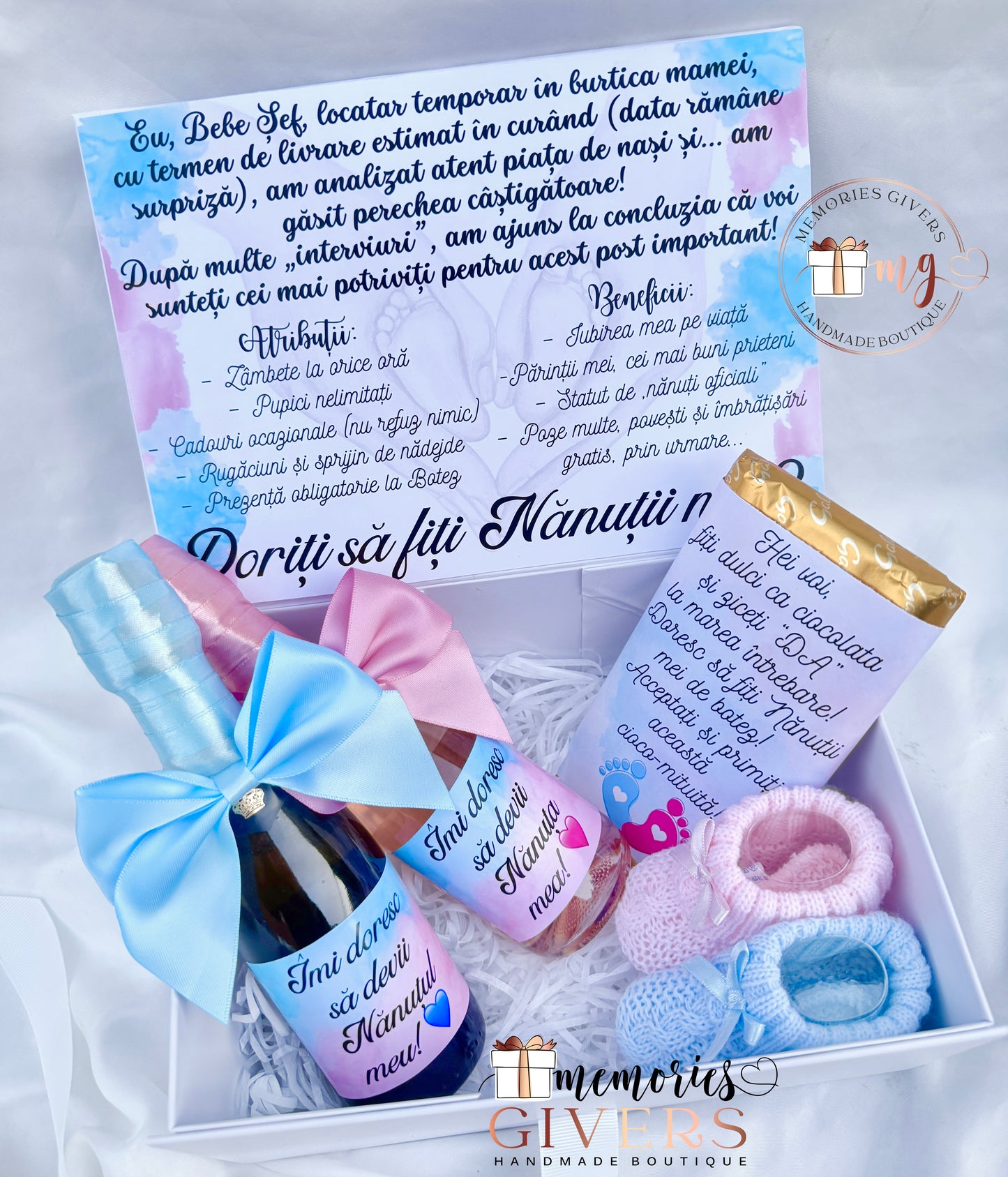 Cutie cu Prosecco & totoși cu sau fără ciocolată