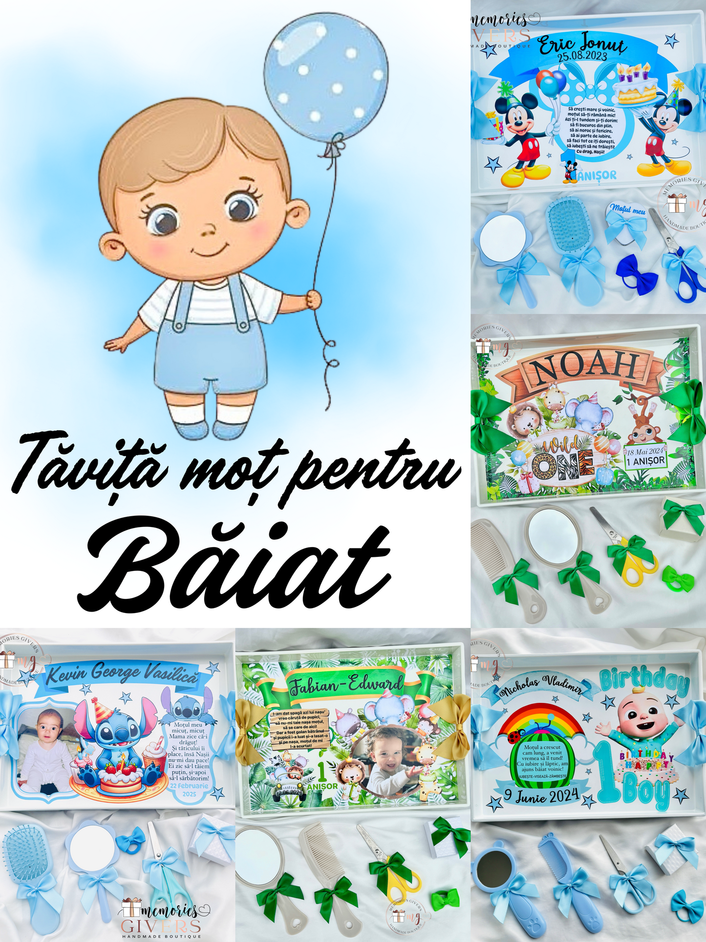 Tăviță moț - BĂIAT