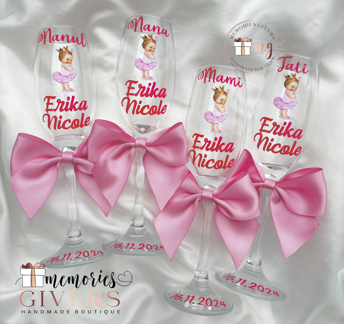 Pahare personalizate Botez