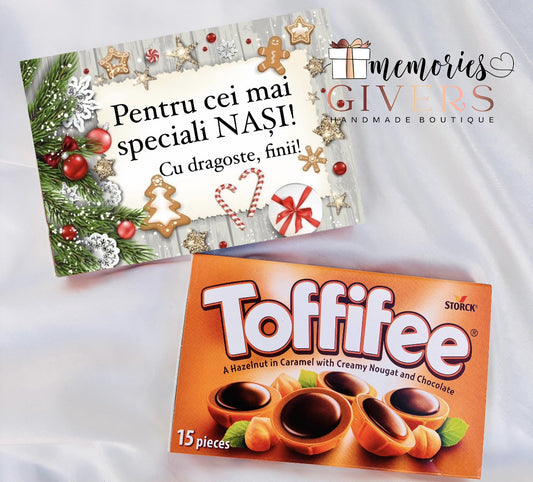 Cutie cu ciocolată personalizată