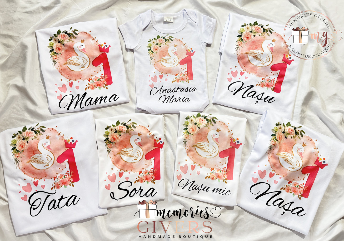 Tricouri personalizate pentru întreaga familie