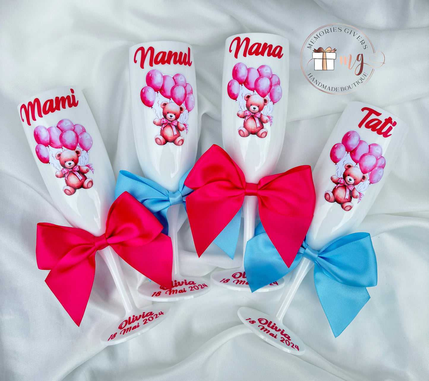 Pahare personalizate Botez