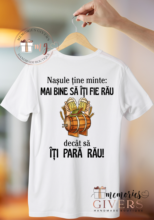 Tricou alb pentru NAȘ