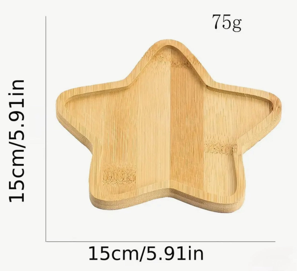 Platou din lemn cu rășină pentru masa de Crăciun