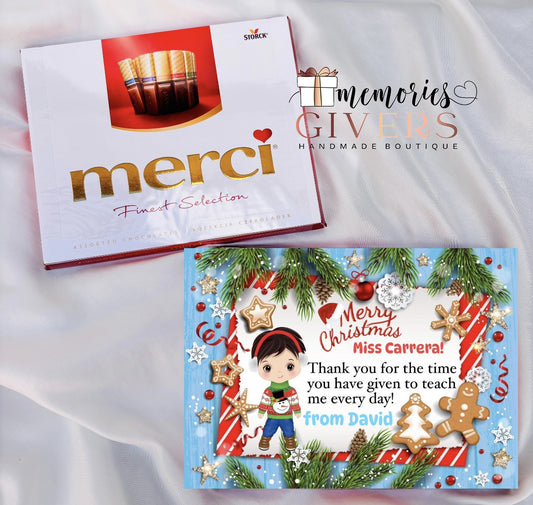 Cutie Merci personalizată