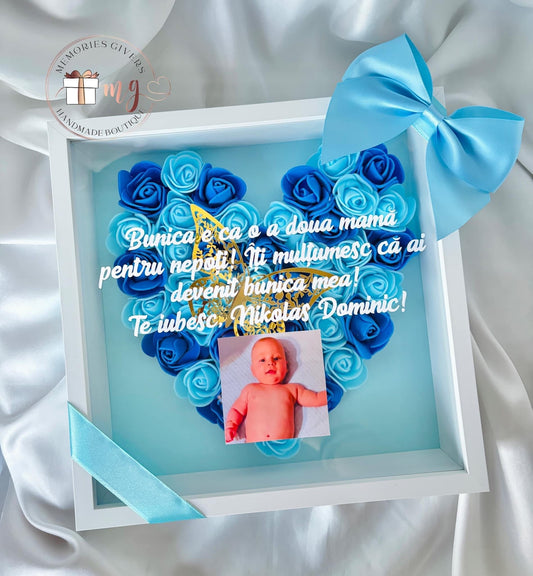 Tablou cu trandafiri cu sau fără sticlă