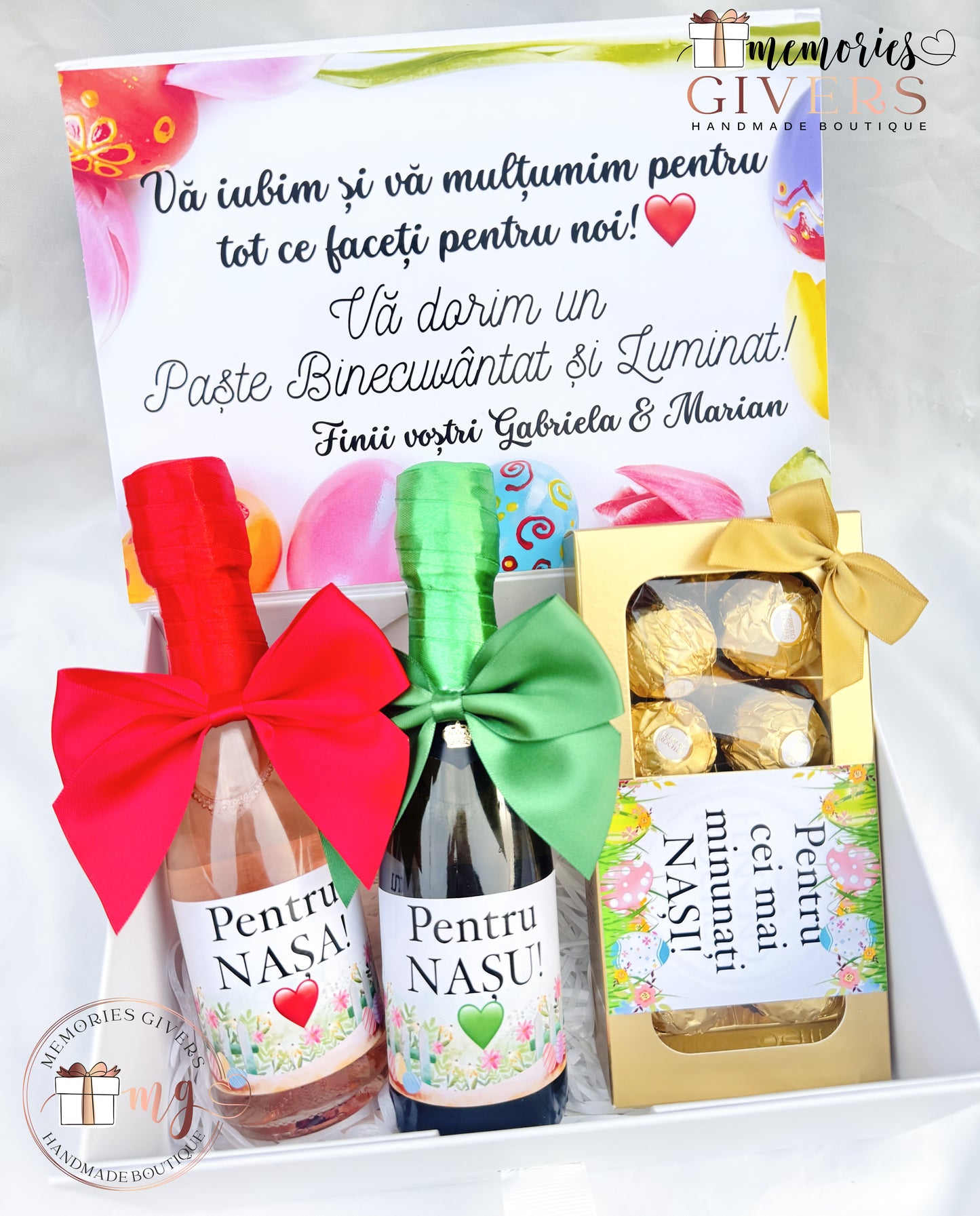 Cutie cu Prosecco & ciocolată