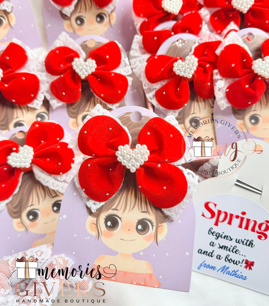 Mărțișor - clamă de păr