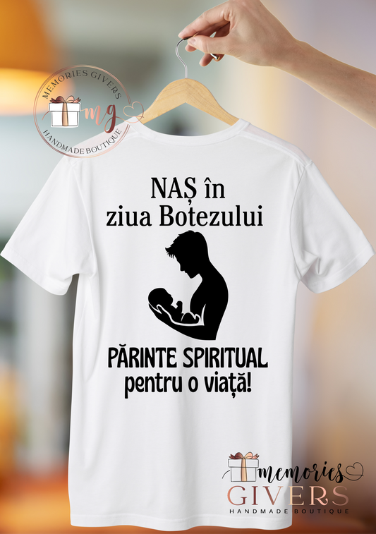 Tricou alb pentru NAȘ