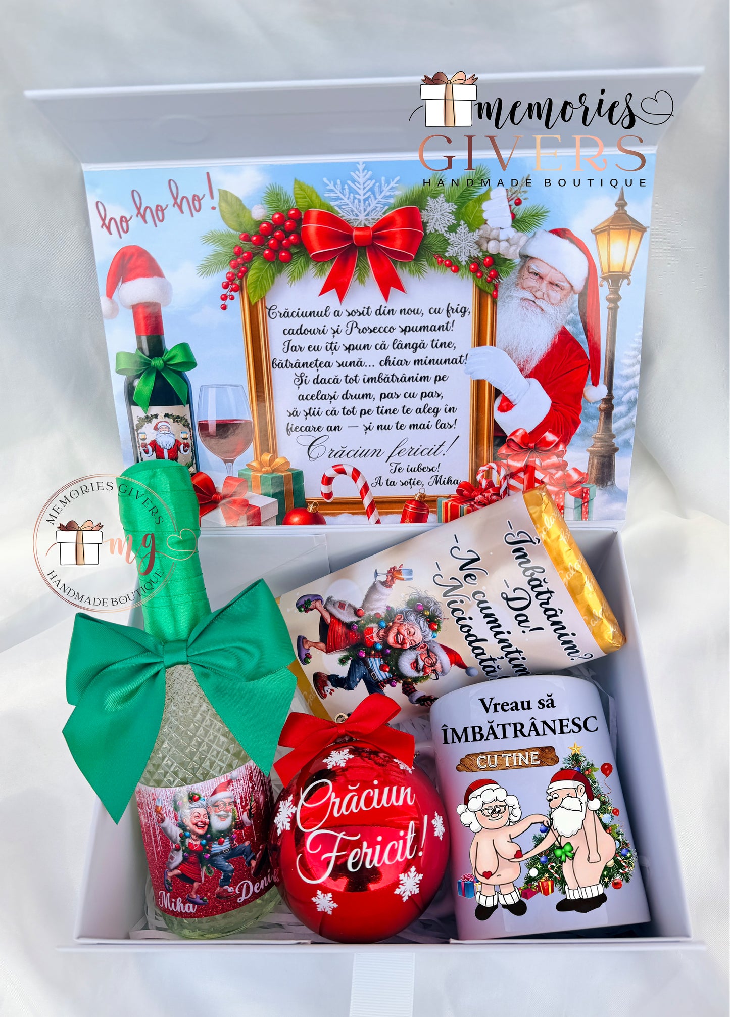 Cutie, cană și ciocolată pentru partener/ă