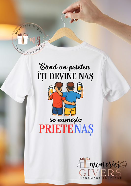 Tricou alb pentru NAȘ