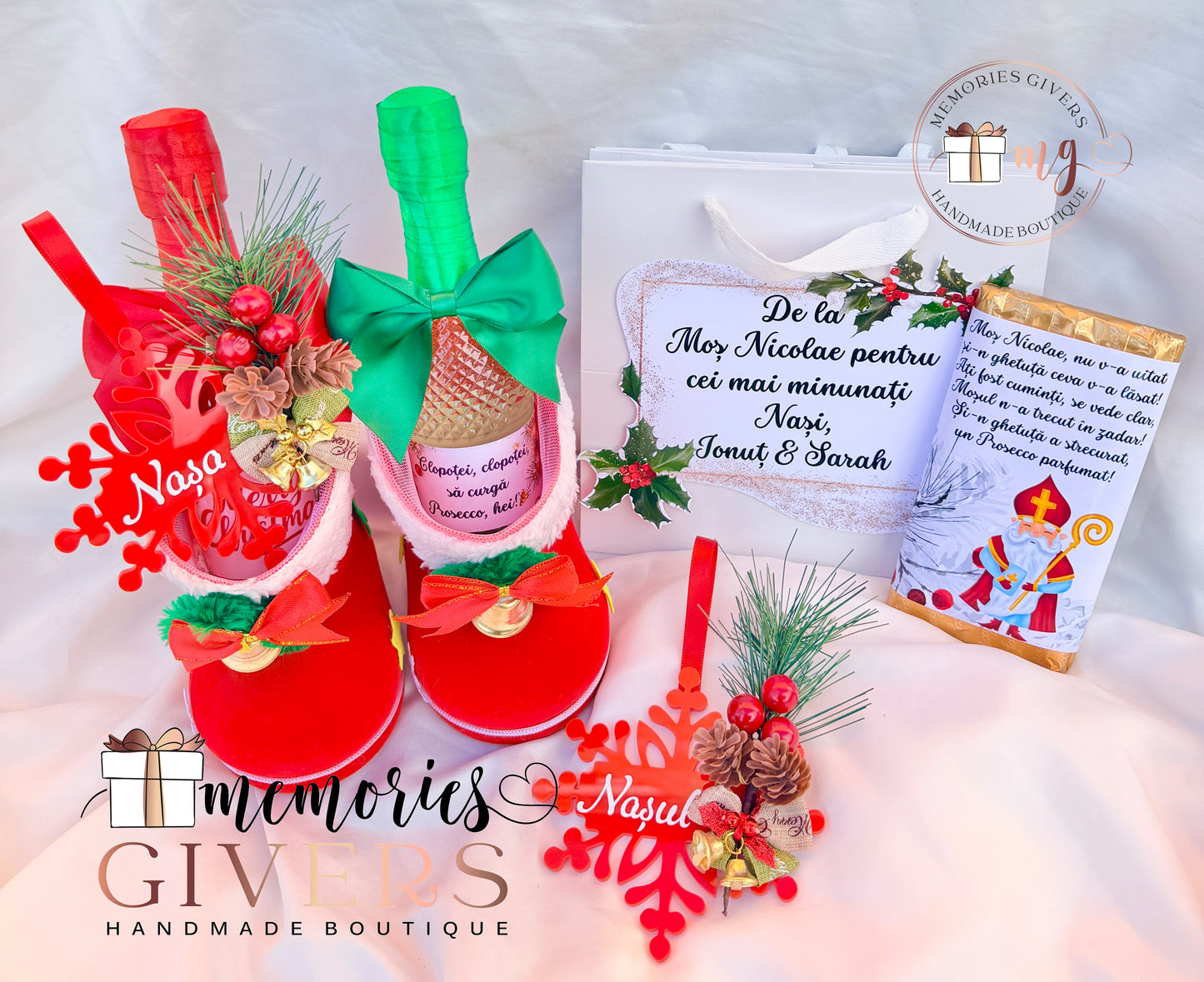 Ghetuțe cu Prosecco, ciocolată & globuri