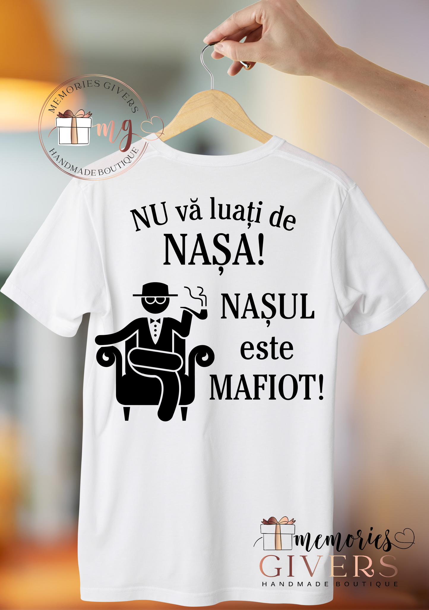 Tricou alb pentru NAȘ