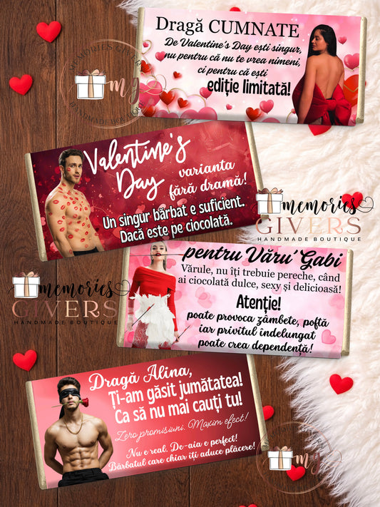 Ciocolată Galaxy sexy personalizată