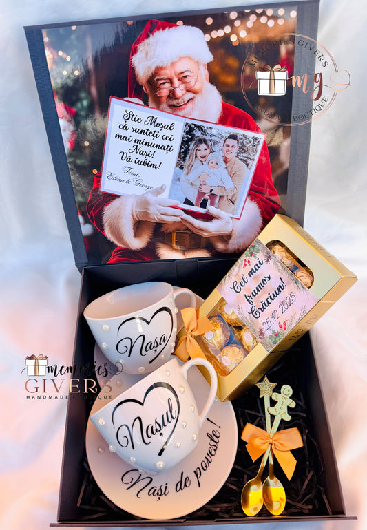 Cutie cu 2 căni & 2 farfurii