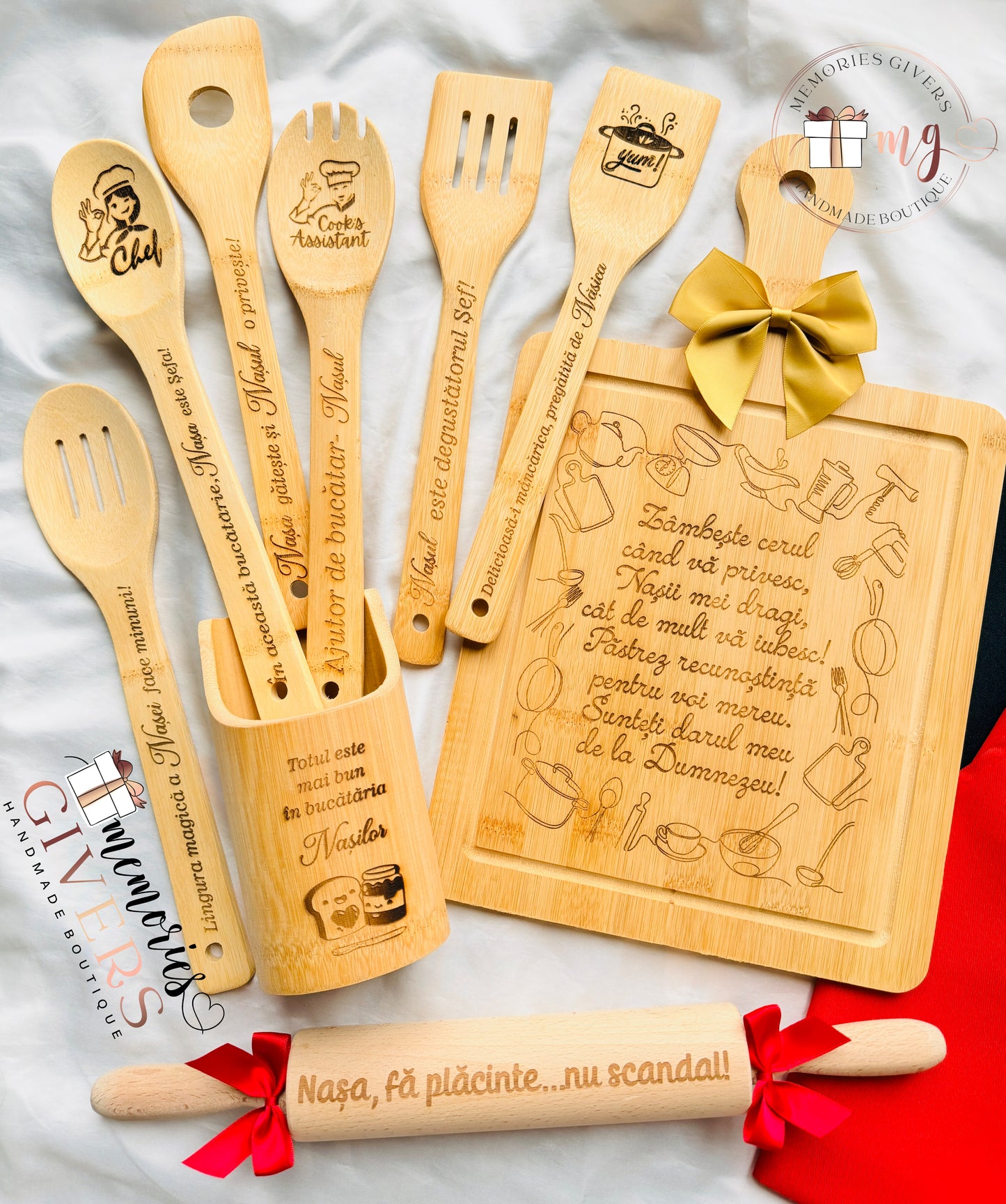 Set de bucătărie pentru NAȘII de Botez