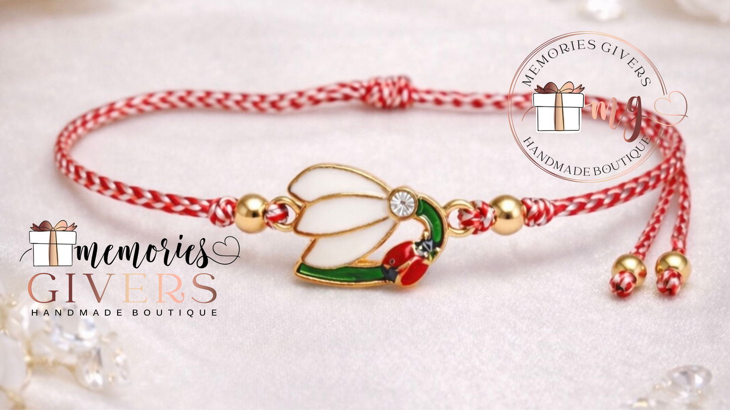 Brățară ajustabilă - GHIOCEL cu gărgăriță