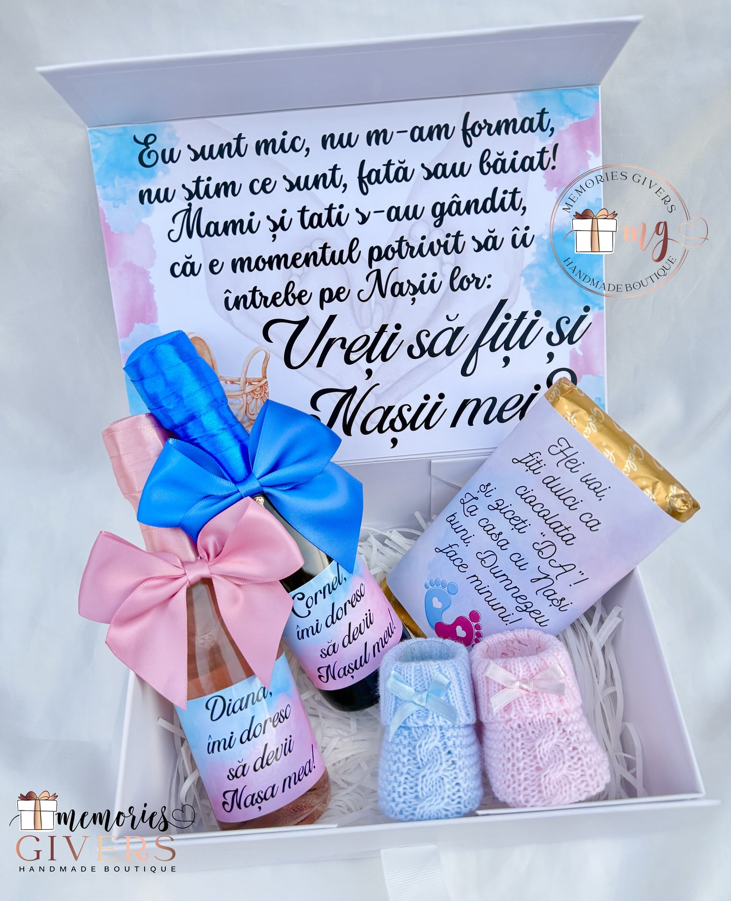 Cutie cu Prosecco & totoși cu sau fără ciocolată