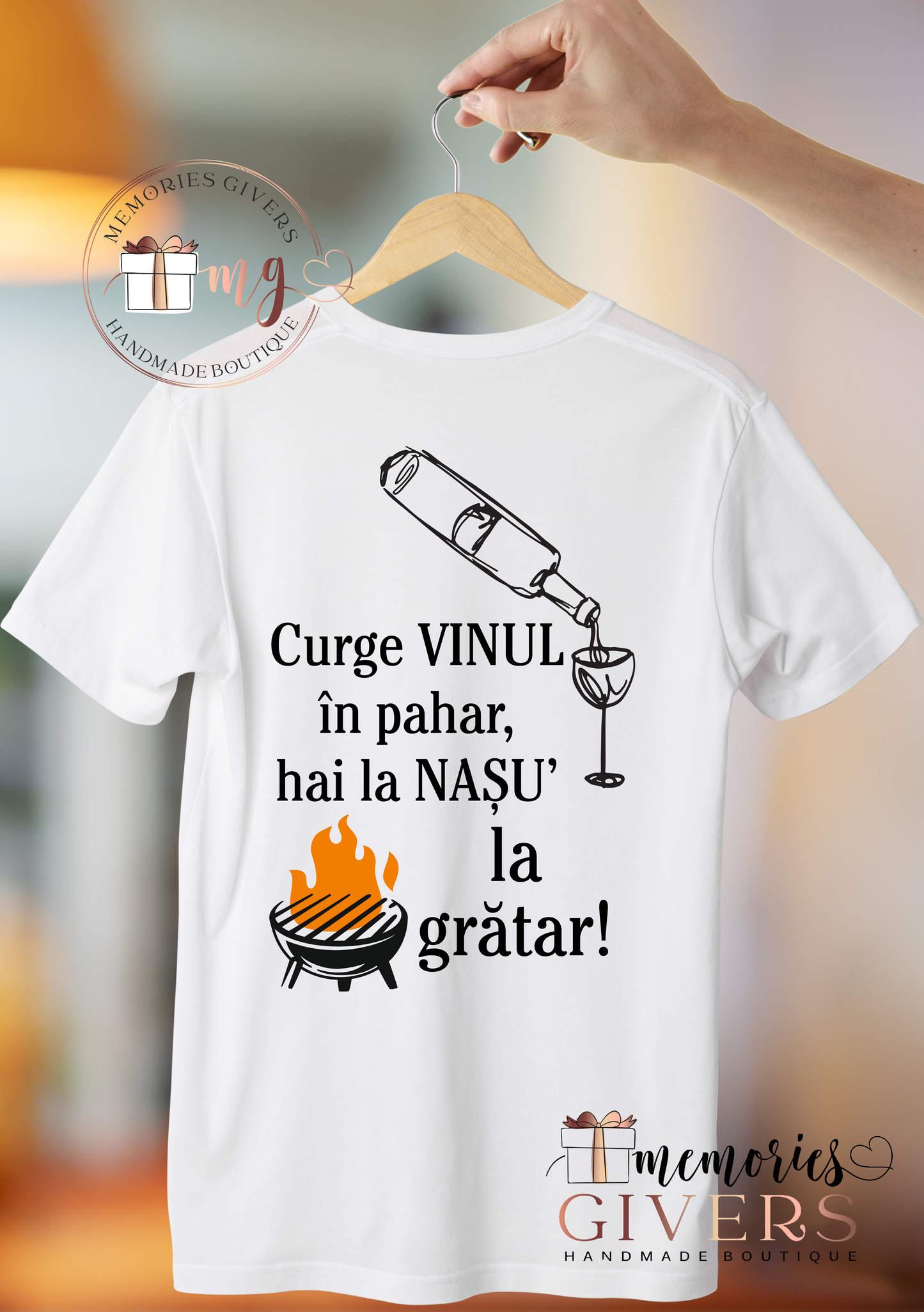 Tricou alb pentru NAȘ