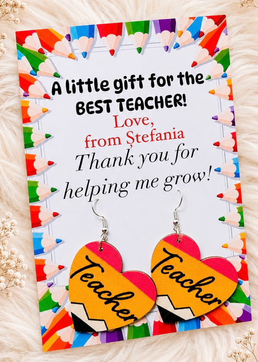 Felicitare cu CERCEI și mesaj personalizat