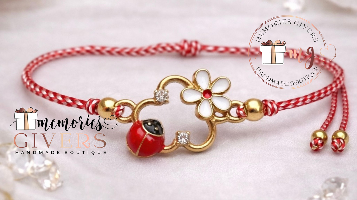 Brățară ajustabilă - FLORICICĂ cu gărgăriță