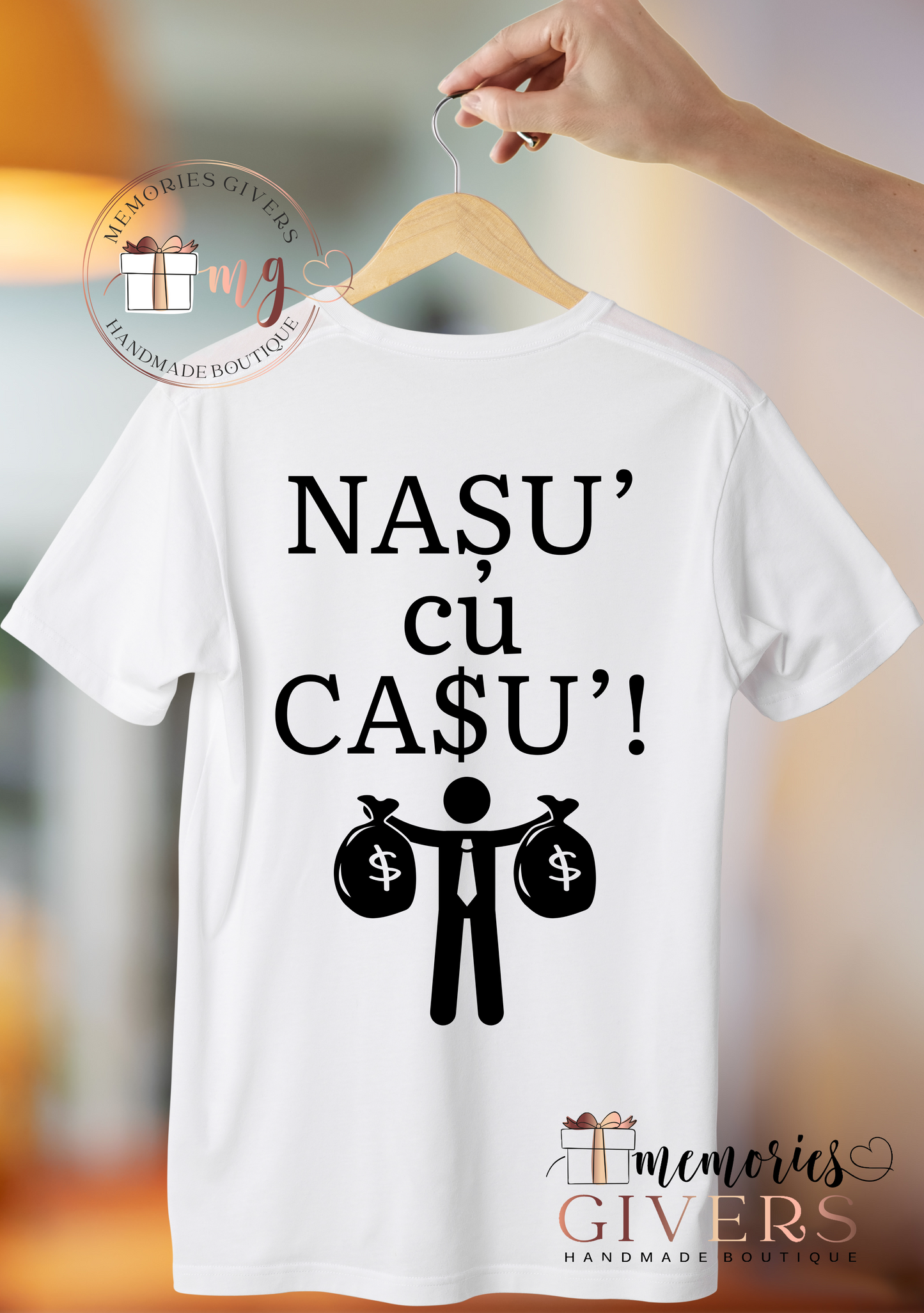 Tricou alb pentru NAȘ