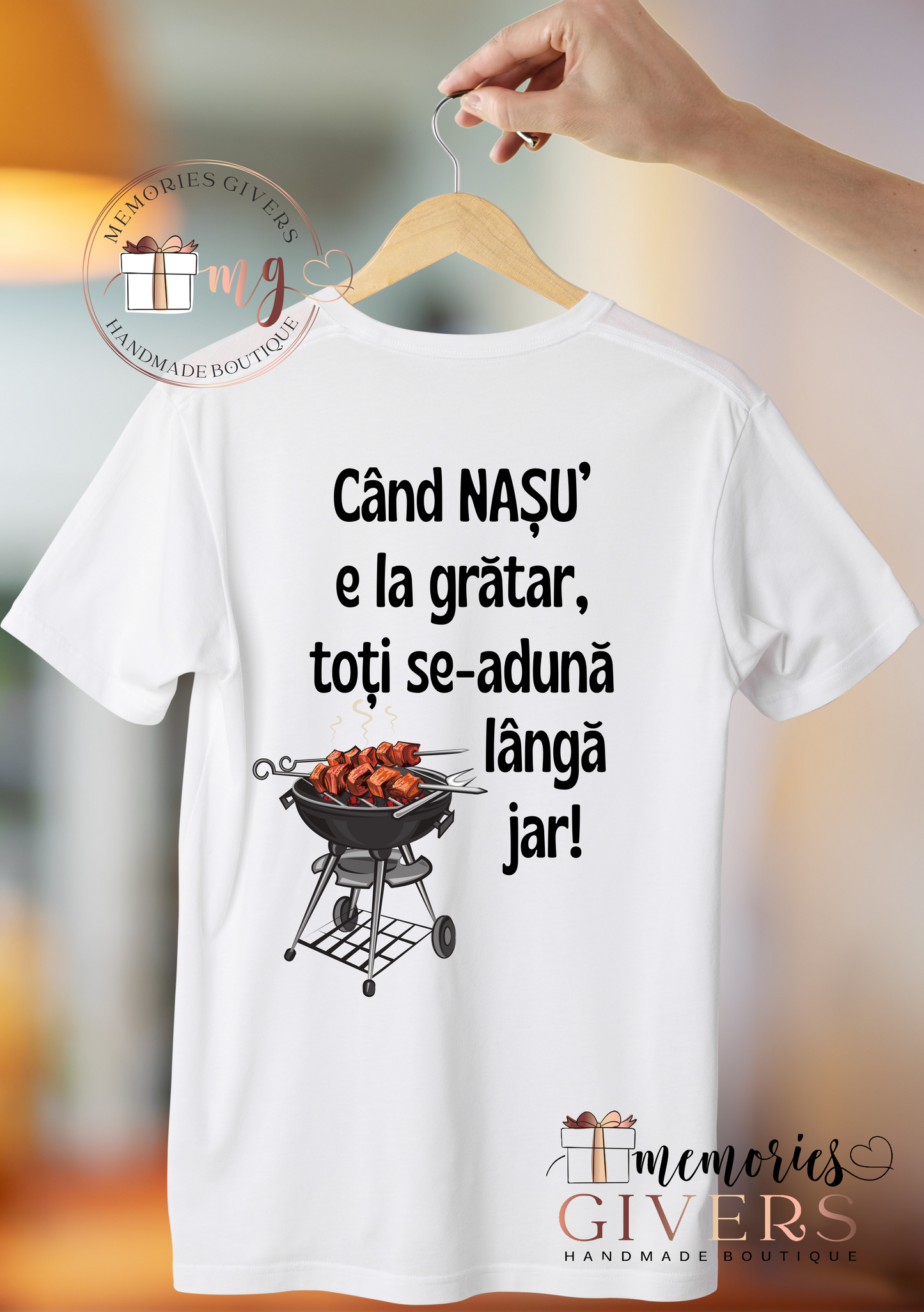 Tricou alb pentru NAȘ