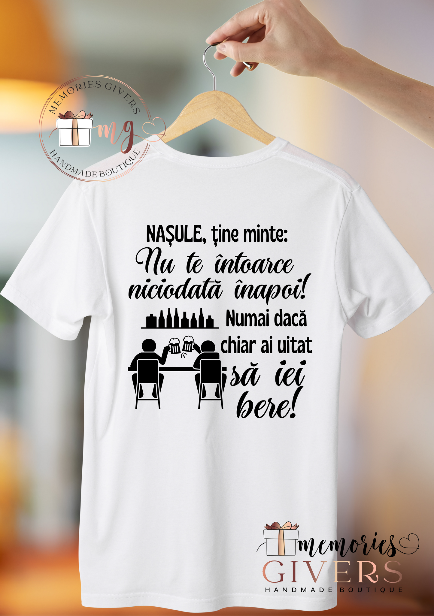 Tricou alb pentru NAȘ