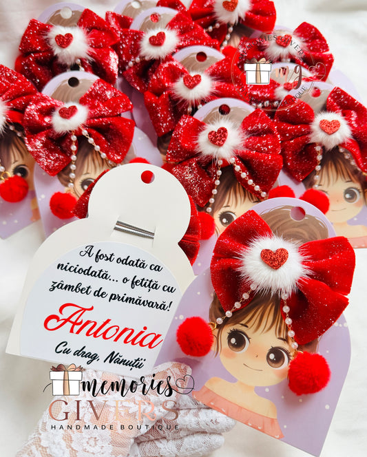 Mărțișor - clamă de păr